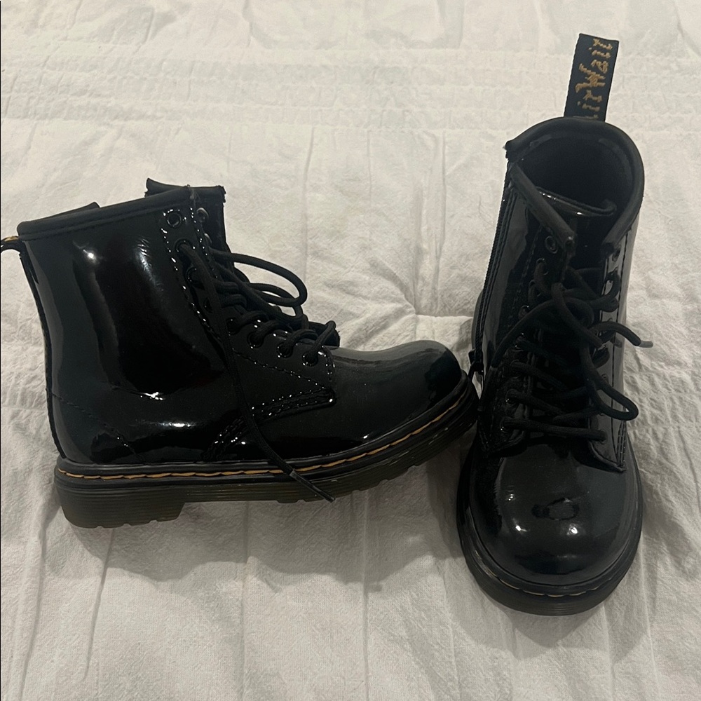 Dr. Martens Kids Black Boots